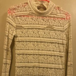 zara lace long sleeves